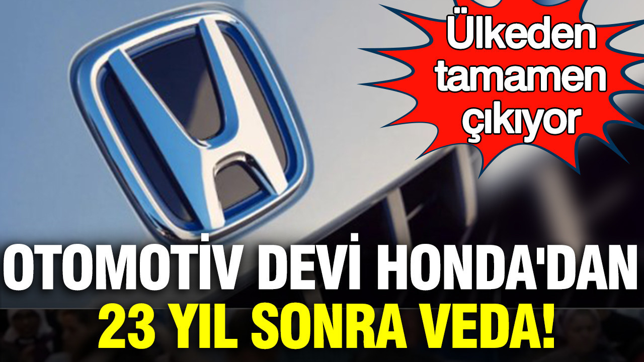 Honda, 23 Yıl Sonra Güney Kore Pazarına Veda Ediyor