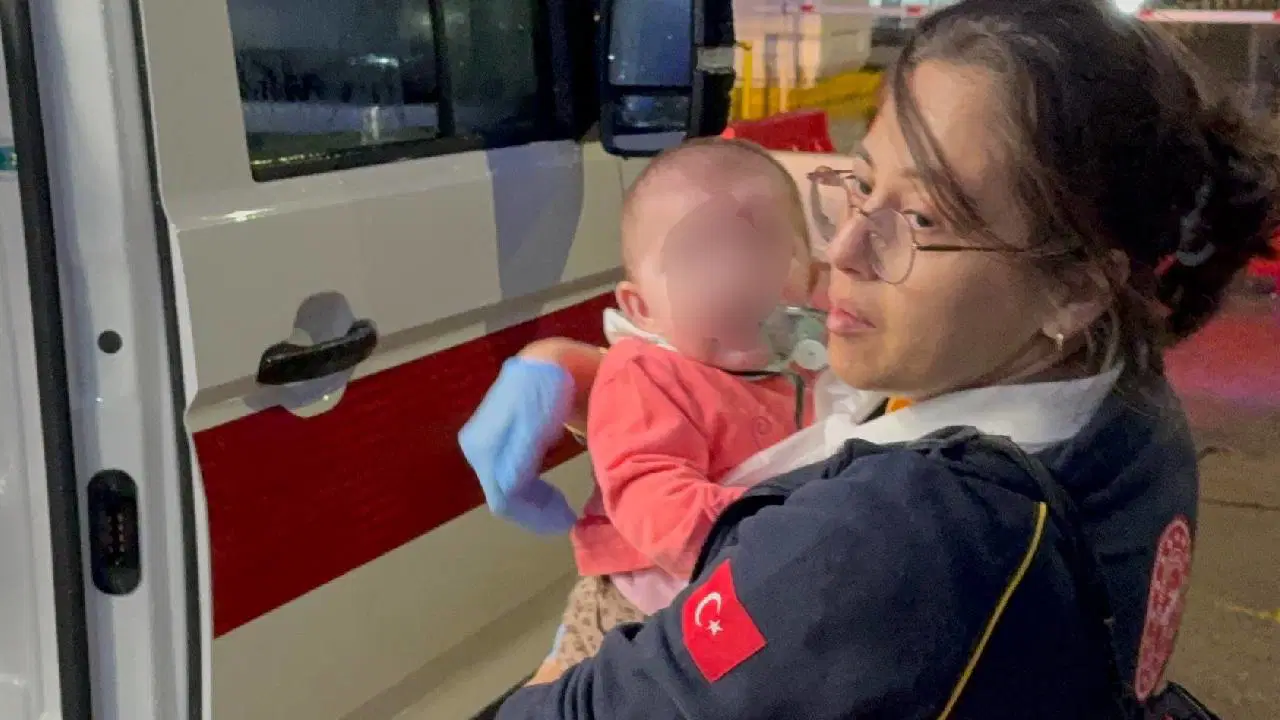 Samsun’da Elektrikli Isıtıcı Yangına Neden Oldu: Anne ve Bebeği Hastaneye Kaldırıldı