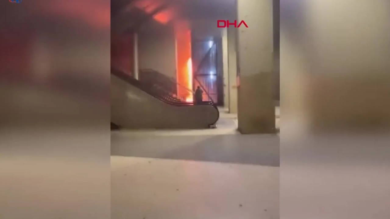 Taksim Metro İstasyonu’nda Asansör yangını Kontrol Altına Alındı